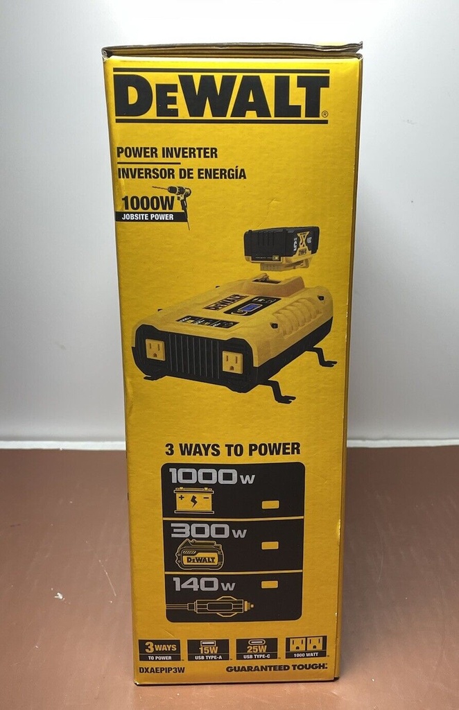 DeWalt DXAEPIP3W 1000W Jobsite Power Inverter #2