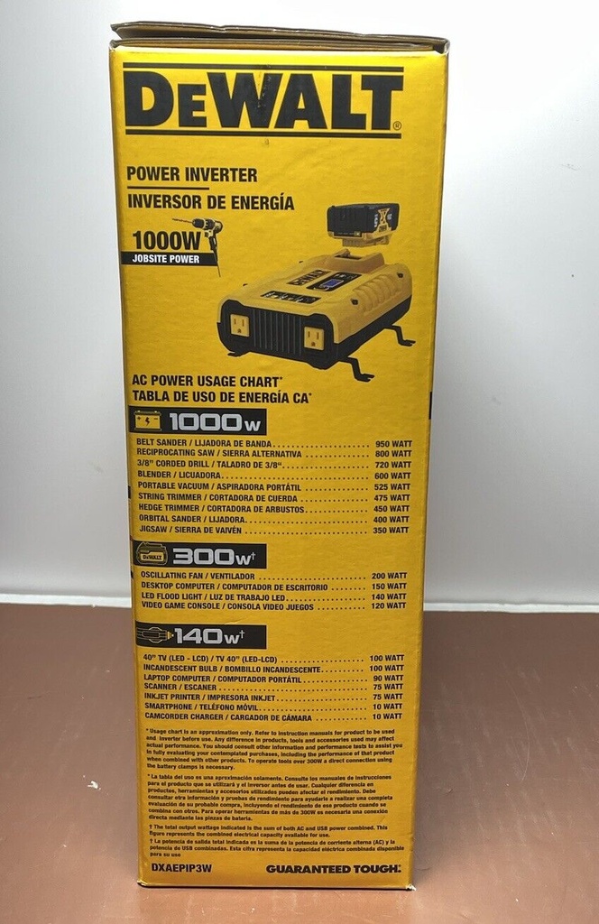 DeWalt DXAEPIP3W 1000W Jobsite Power Inverter #3