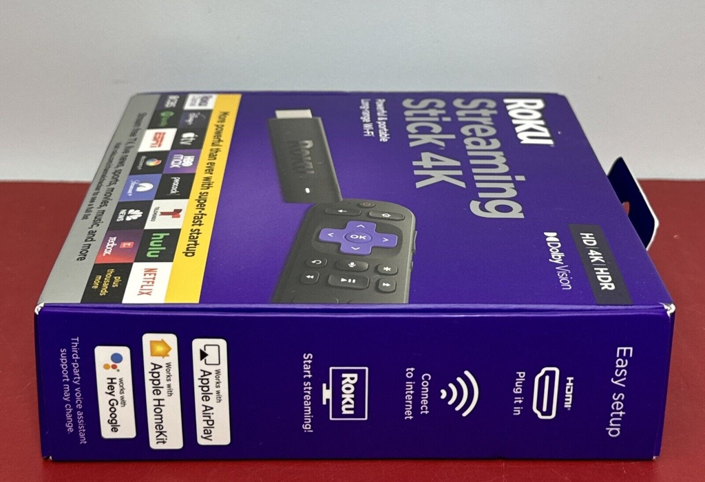 Roku Streaming Stick 4K/HDR/Dolby Roku Voice Remote and TV Controls #3