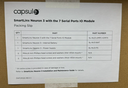 Smartlinx Neuron 3 With The 7 Serial Ports Connectivity Module By Capsule Tech used