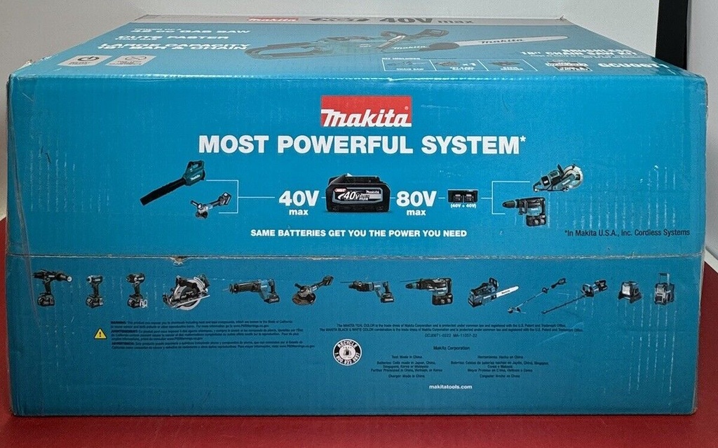 Brand New Makita 40V max XGT 18 Inch Chainsaw (GCU06T1) #4