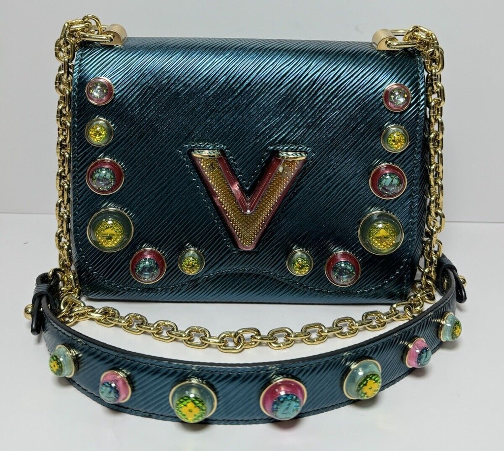 Louis Vuitton Twist Epi Leather w Flower Cabochons PM SR0128 - Excellent condit #1