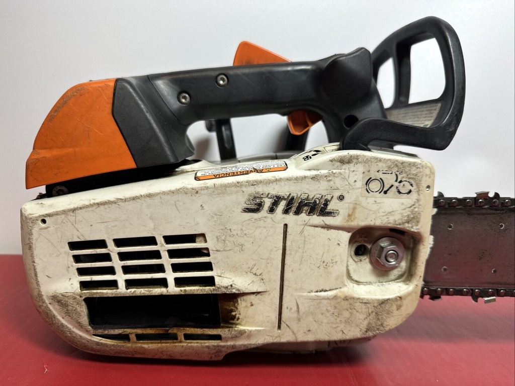 STIHL ms201tc Arborist Climbing Chainsaw 14" Bar Preowned Tested! #5