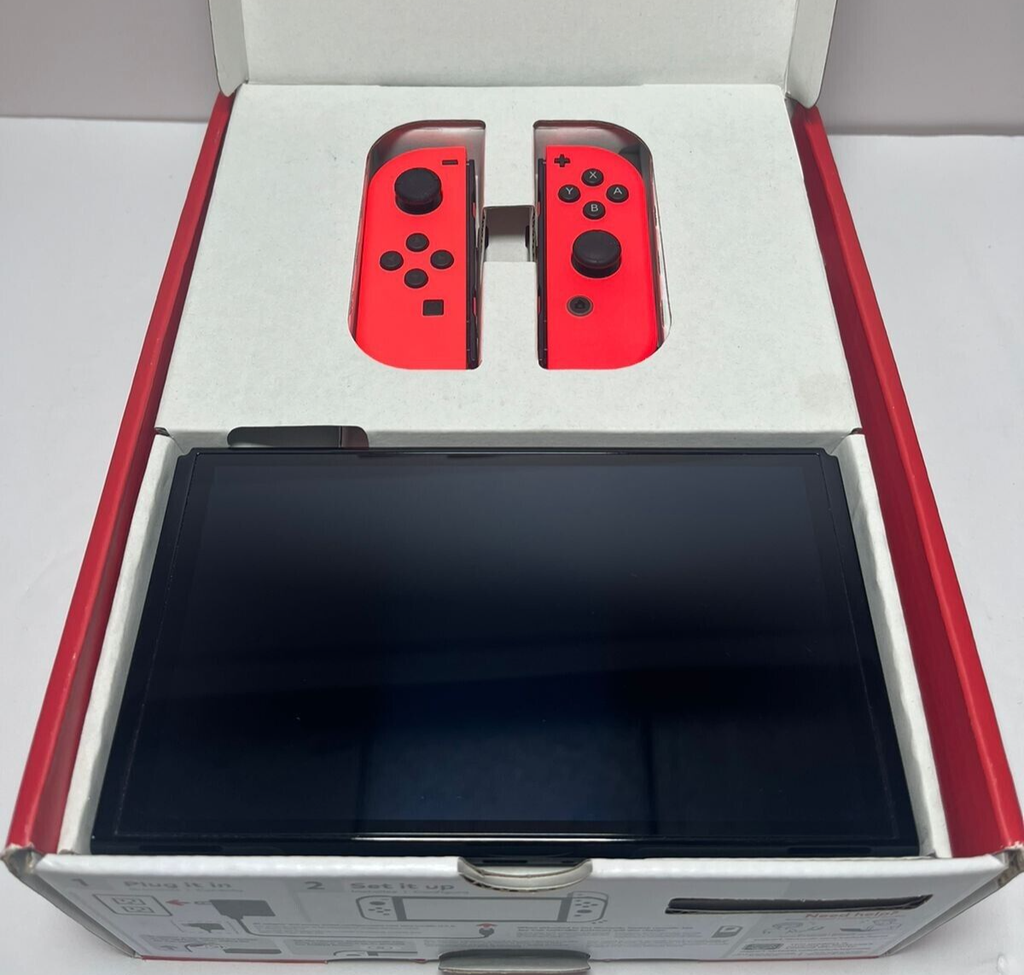 Nintendo Switch OLED Model HEG-001 Handheld Console - 64GB - Open Box #1