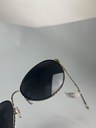 GIVENCHY GV7089/S J5G GOLD GREY AUTHENTIC SUNGLASSES 60-18 ITALY used