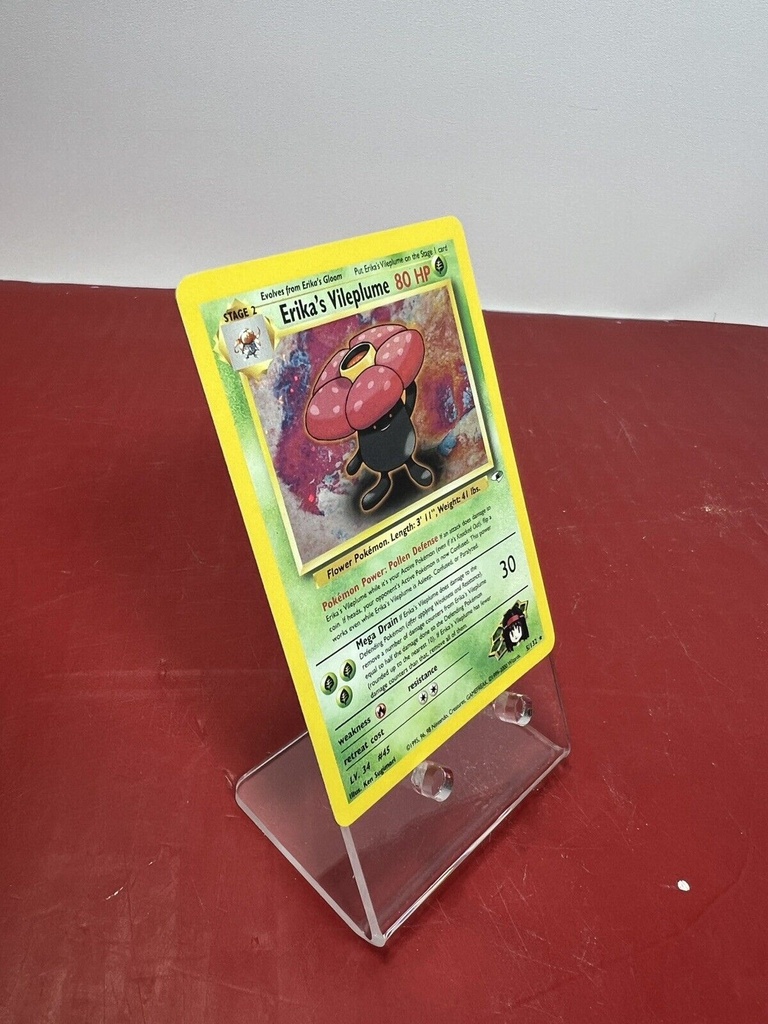 Pokemon TCG Erika’s Vileplume 5/132 Gym Heroes Holo Rare Unlimited #2