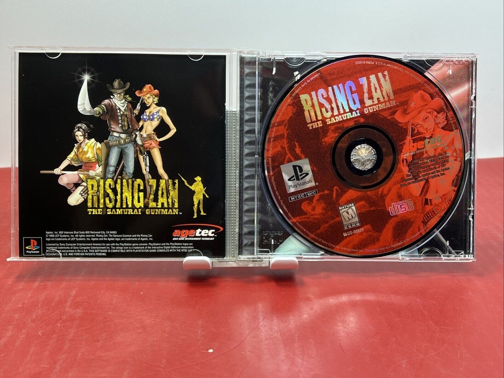 Rising Zan: The Samurai Gunman (Sony PlayStation 1) PS1, CIB complete in box #2