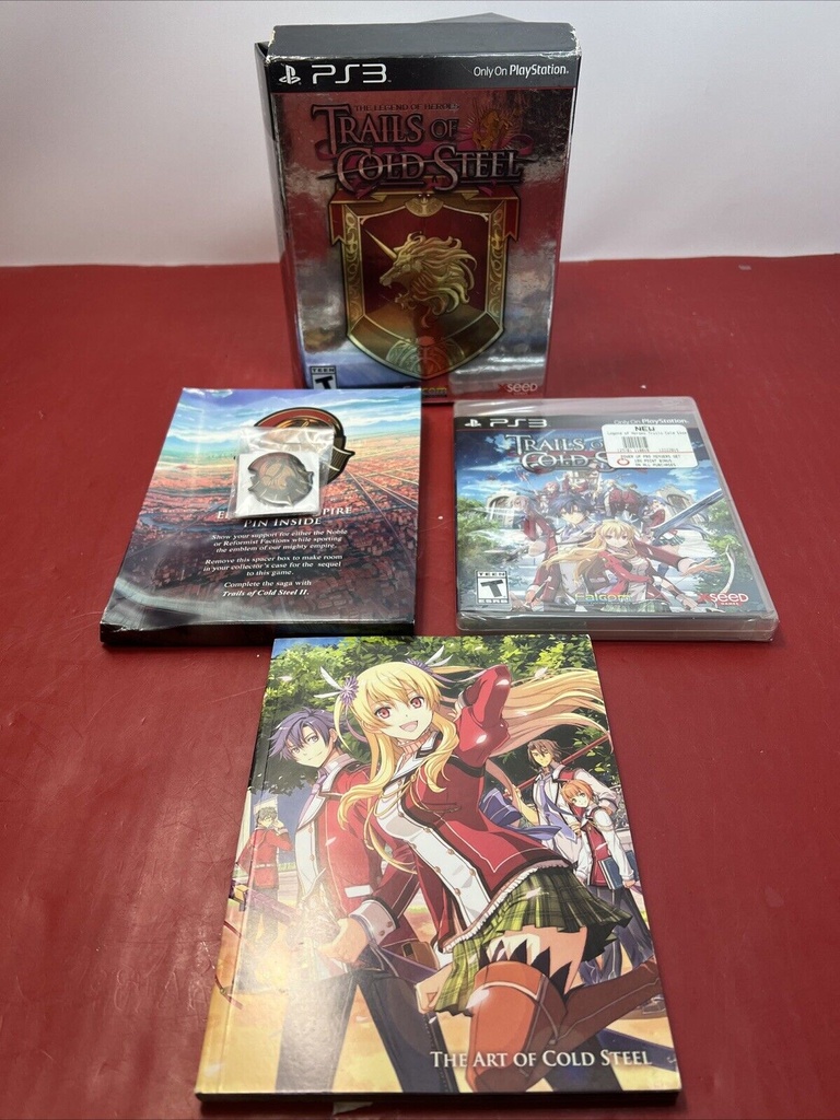 Legend of Heroes Trails of Cold Steel Lionheart Edition for PlayStation 3 CIB! #2