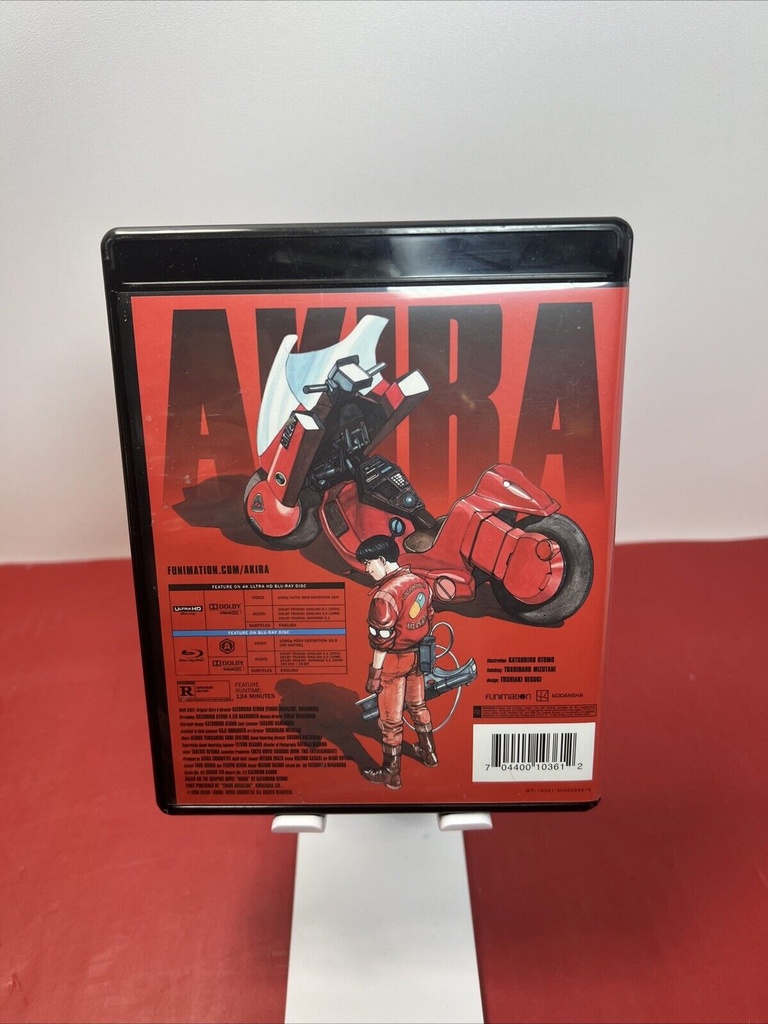 Akira 4K UHD  (Ultra HD, 1988) Anime Movie Funimation Rated R #1