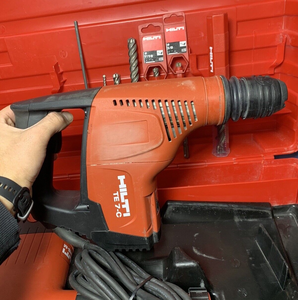 Hilti TE7-C DRS Hammer Drill SDS Rotary Hammer with TE DRS-M01 Dust collector #2