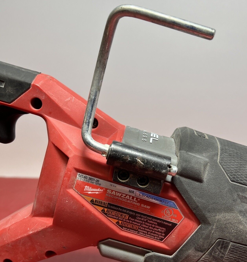 Milwaukee 2821-20 M18 FUEL 18V Li-Ion Brushless SAWZALL Reciprocating + Battery #3