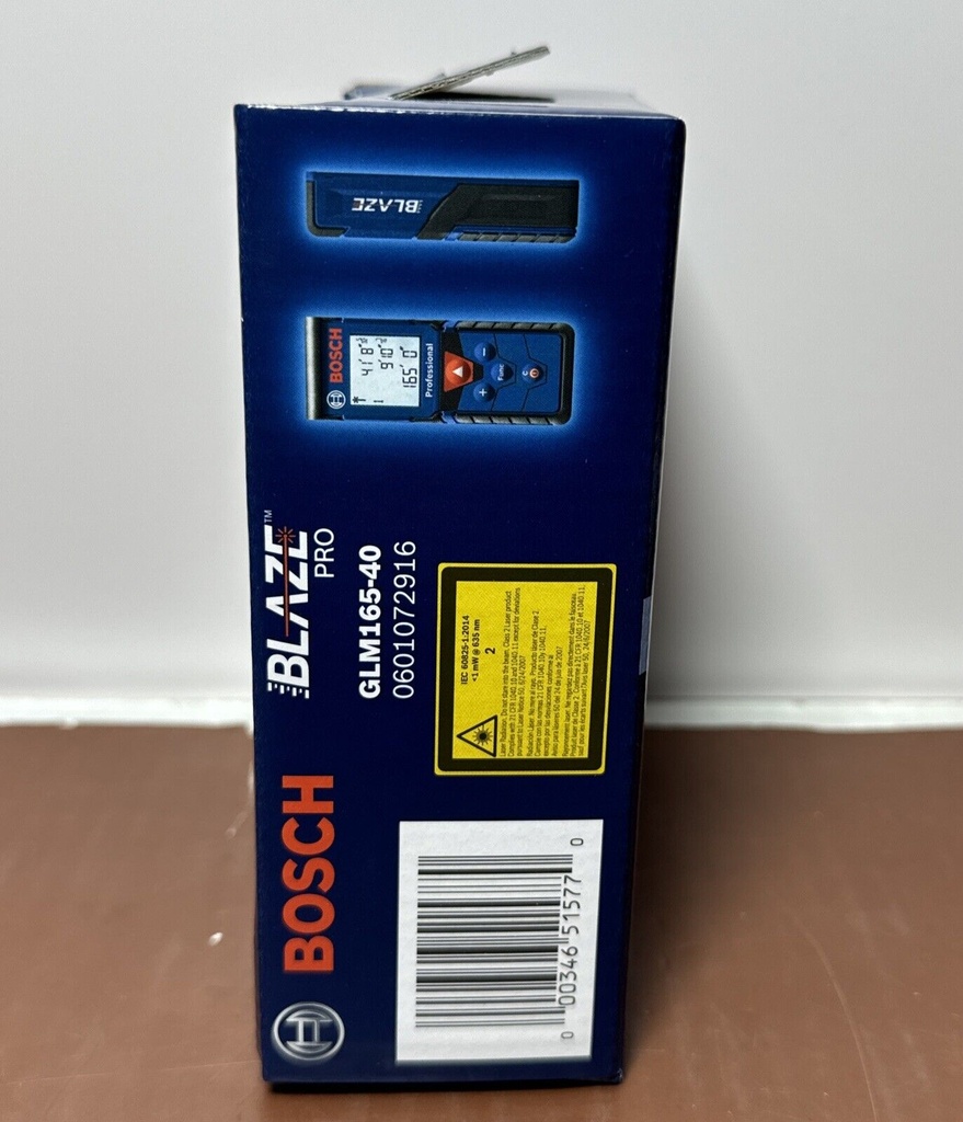 Bosch GLM165-40 BLAZE Pro 165 Ft. Laser Measure -Brand New #3