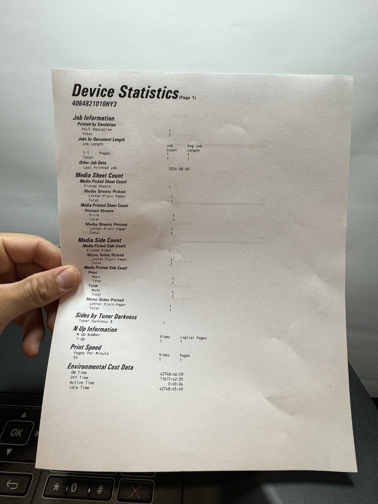 Lexmark MS821DN Mono Laser Printer - Open Box #13