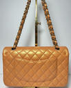 Chanel Orange Iridescent Medium Double Flap Bag cost