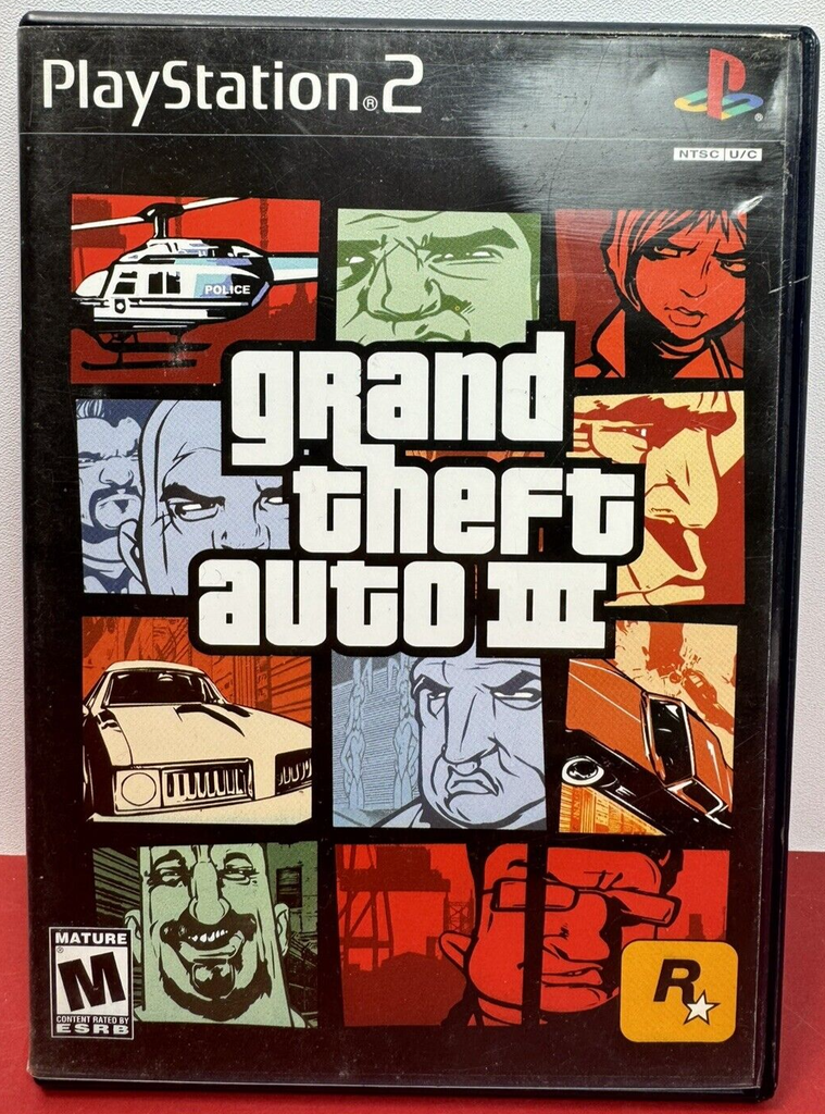 Grand Theft Auto: Vice City, GTA3, San Andreas, Liberty City 4 CIB Games #4