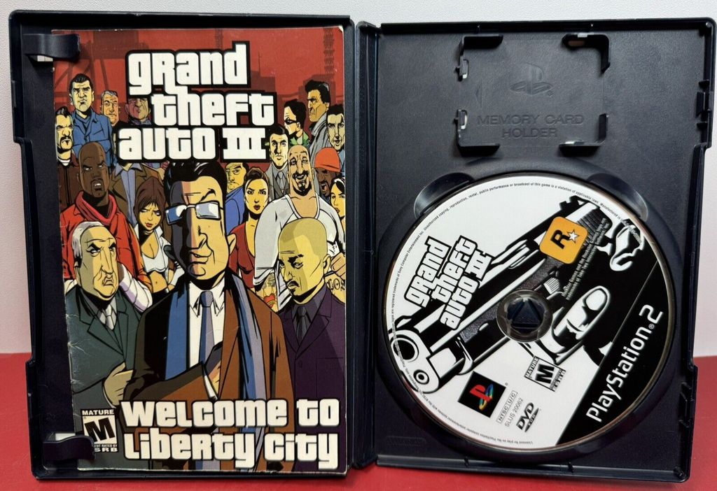 Grand Theft Auto: Vice City, GTA3, San Andreas, Liberty City 4 CIB Games #11