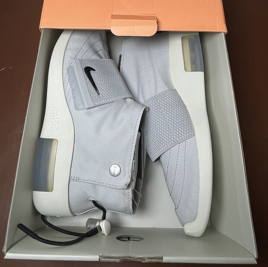 Nike Air Fear of God MOC Pure Platinum AT8086-001 US-4 Mens / US-5.5 Wmns #7