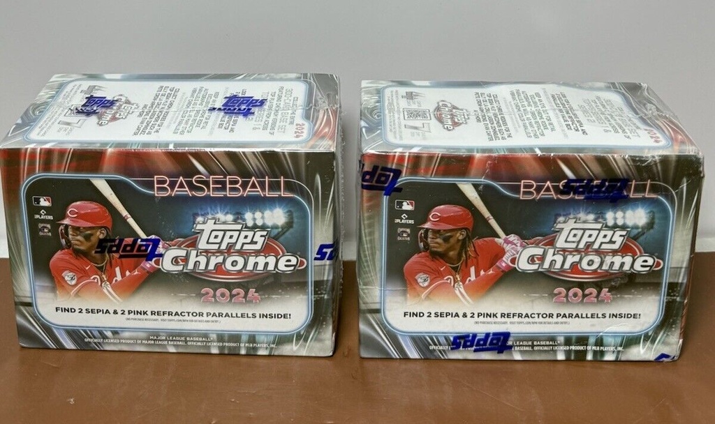 Brand New - 2024 TOPPS CHROME MLB BASEBALL #2