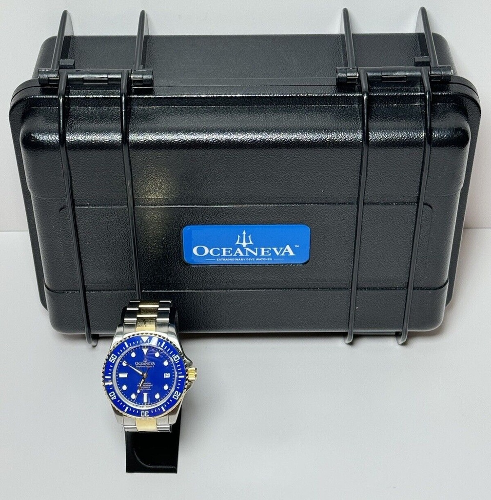 Oceaneva Men's Deep Marine Explorer II 1250M Watch Swiss Movement -42 mm #5