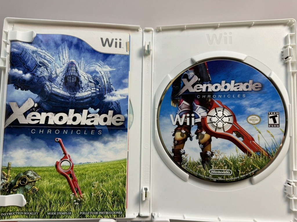 Xenoblade Chronicles (Nintendo Wii) CIB Complete #2