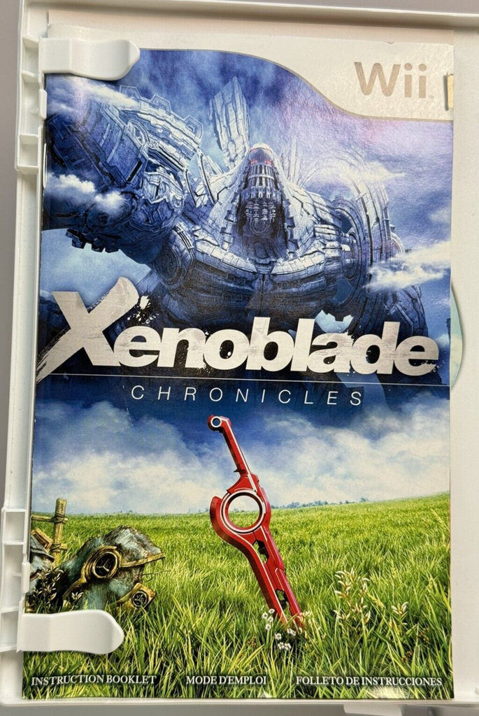 Xenoblade Chronicles (Nintendo Wii) CIB Complete #4