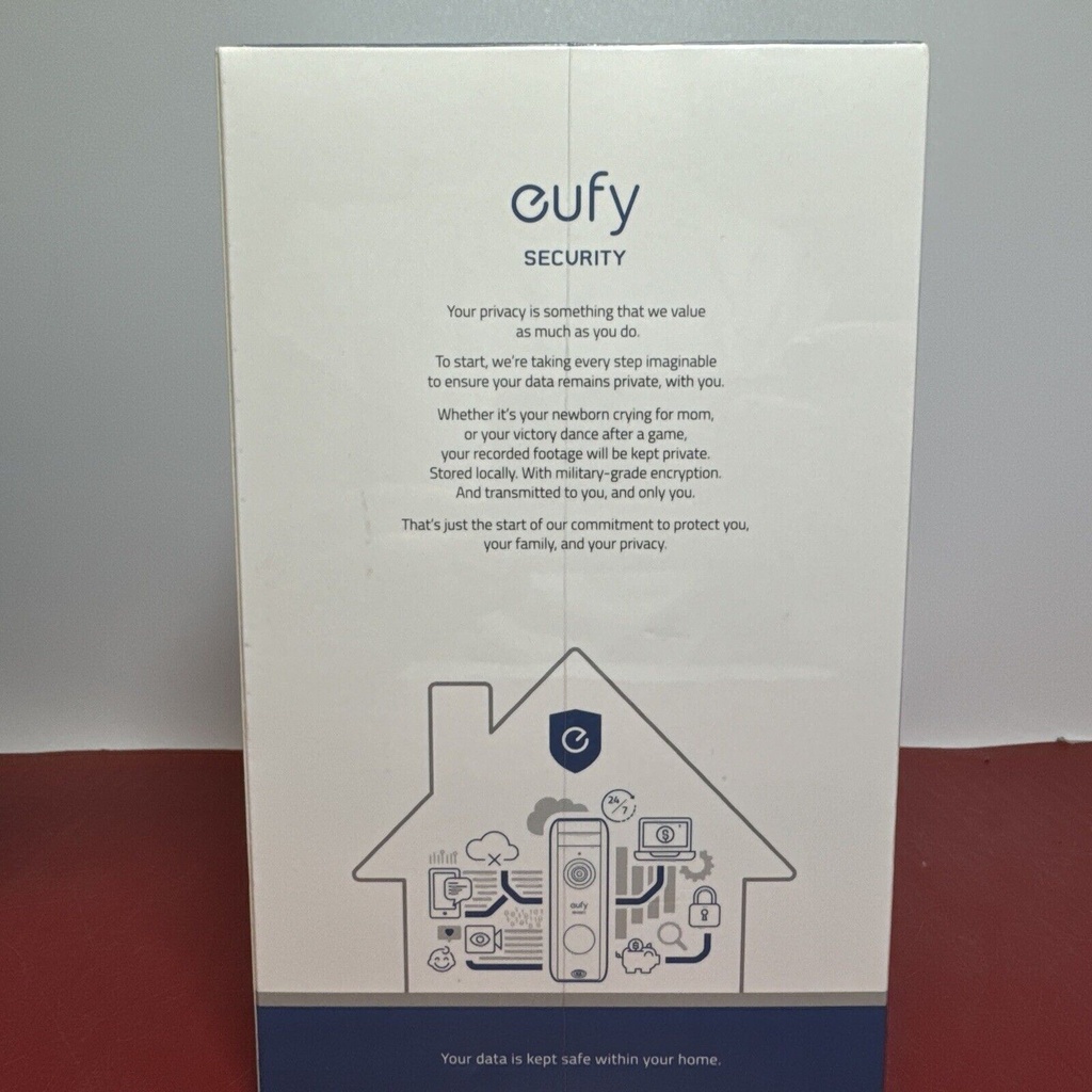 eufy Security - Smart Wi-Fi Dual Cam Video Doorbell 2K Battery Operated/Wired #3