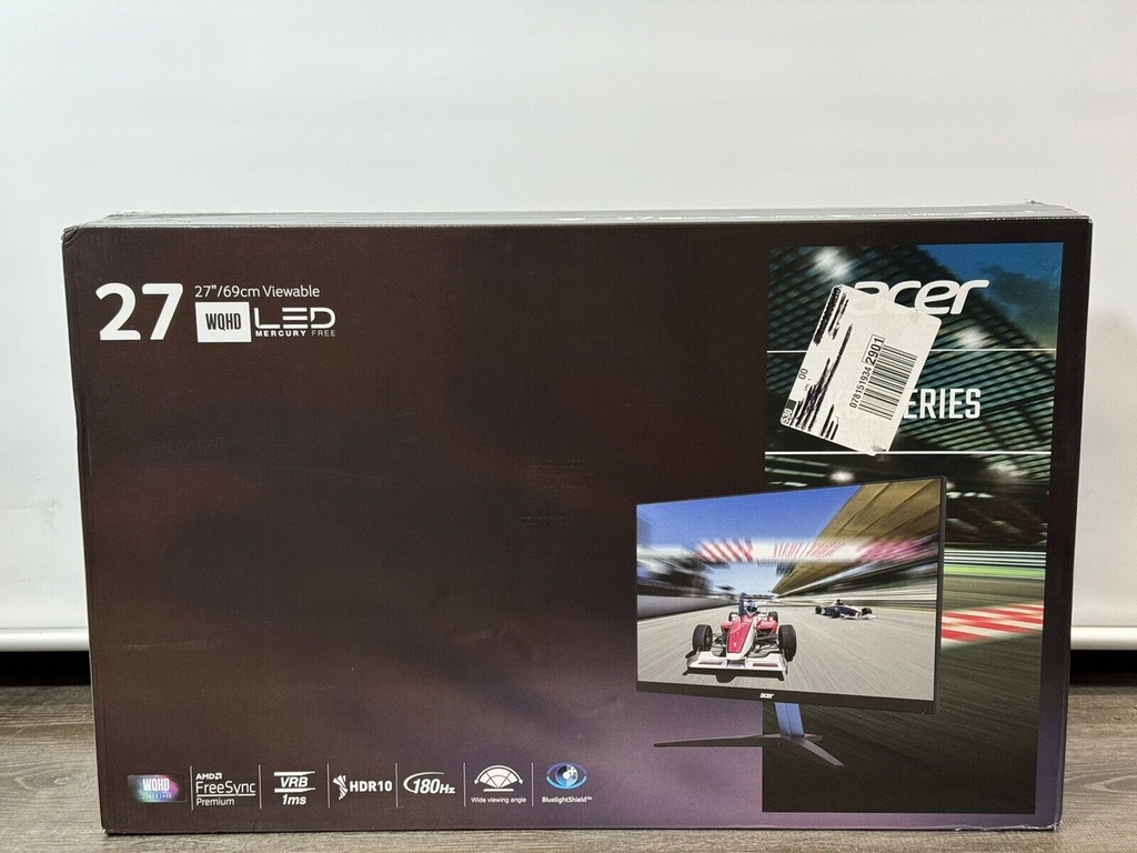 Acer - Nitro KG272U Pbmiipx 27" LED WQHD FreeSync Gaming Monitor - Brand New #2