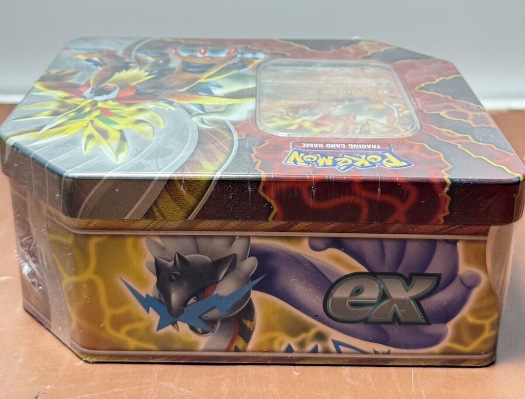 Pokemon Paradox Destinies Tin - Gouging Fire ex Sealed #3