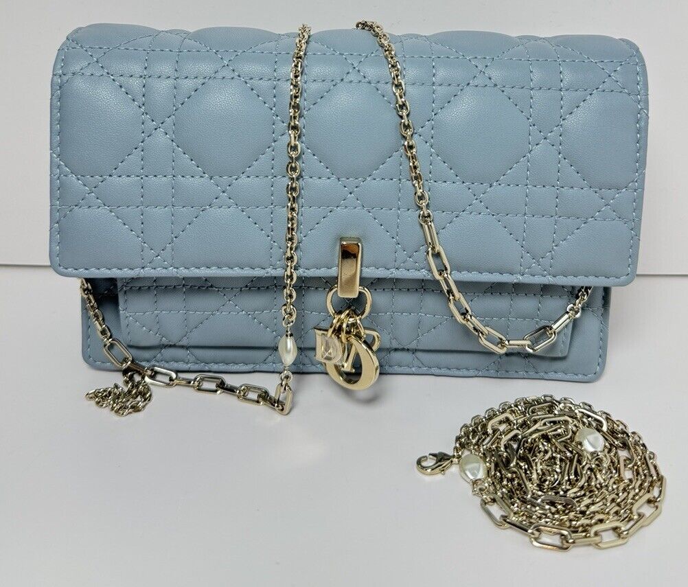 My Dior Daily Mini Chain Bag - Mint Condition - Unused - Blue #9