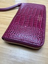 Smythson of Bond street Mara Zipped Wallet used