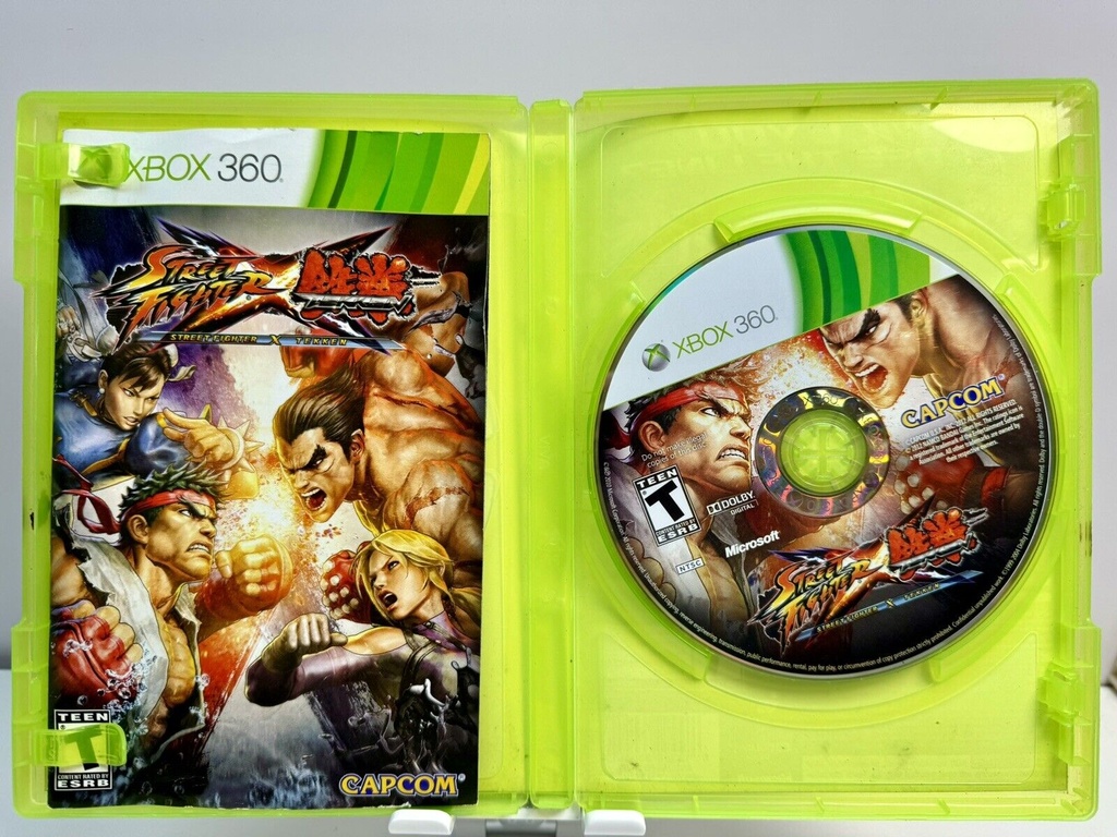 Xbox 360 Game Lot - Street Fighter X Tekken CIB & Street Fighter IV Tested #4