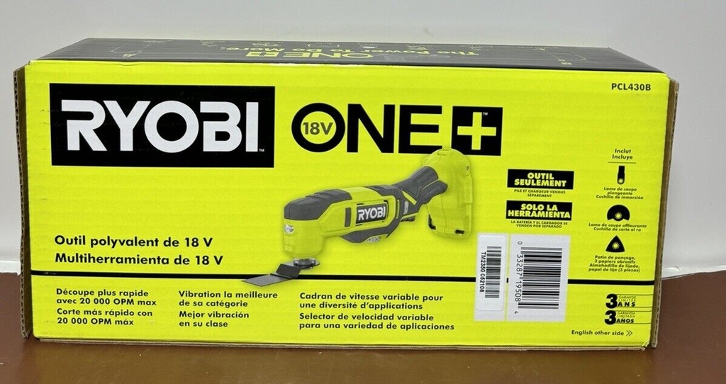 Ryobi PCL430B 18V One+ Cordless Oscillating Multi-Tool #1