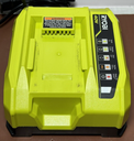 Ryobi Set 2x 40V 6.0 Ah Batteries & Rapid Charger OP406VNM Charger - New price