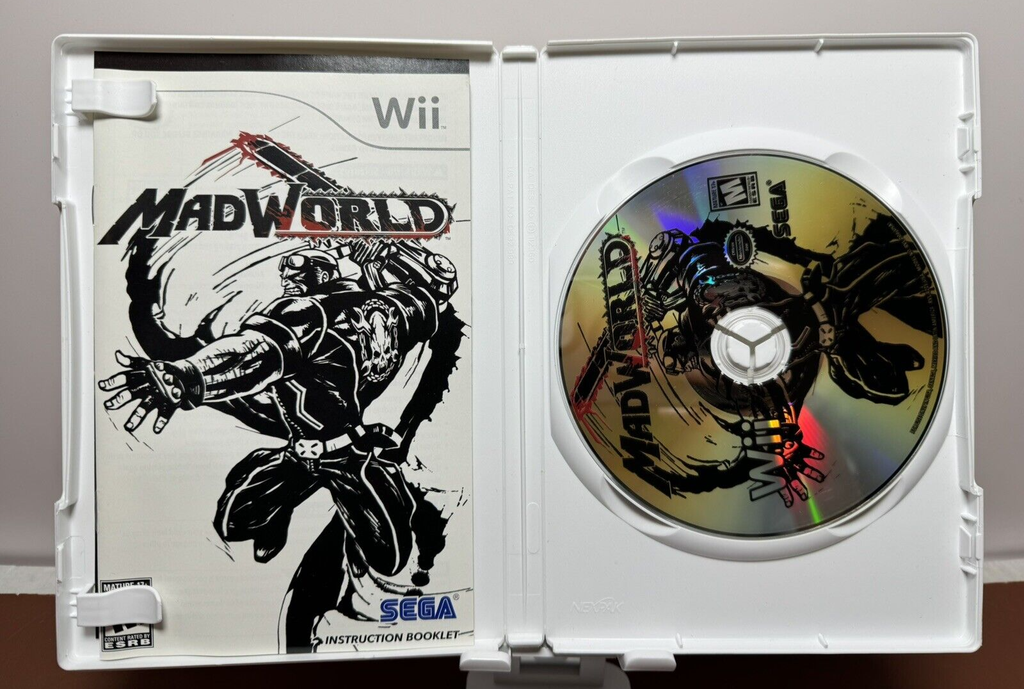 MadWorld (Nintendo Wii, 2009) Complete CIB Tested #2