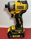 DEWALT 20v IMPACT DRIVER DCF809 with  Battery & Charger used