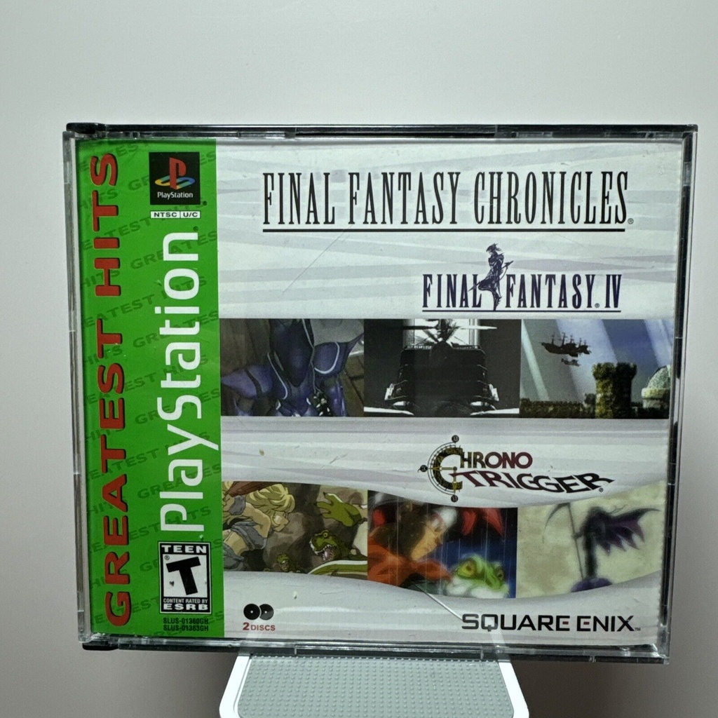 Final Fantasy I II IV VII VIII IX Anth Chrono PSX FF Multi Title Collection #12