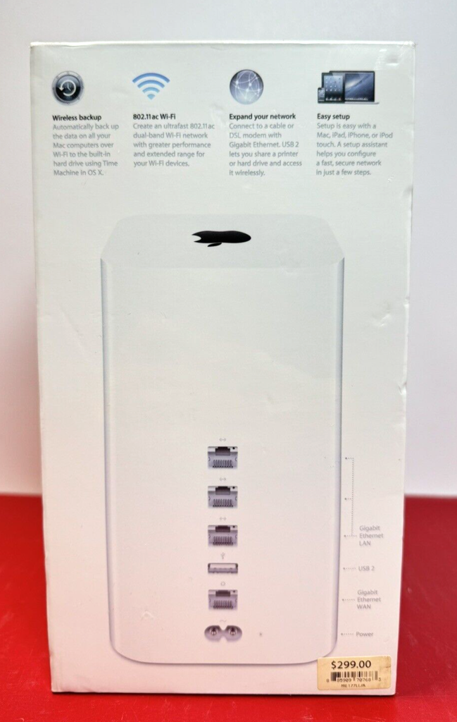 Apple AirPort Time Capsule  2TB  External Hard Drive  A1470  Factory Sealed #2