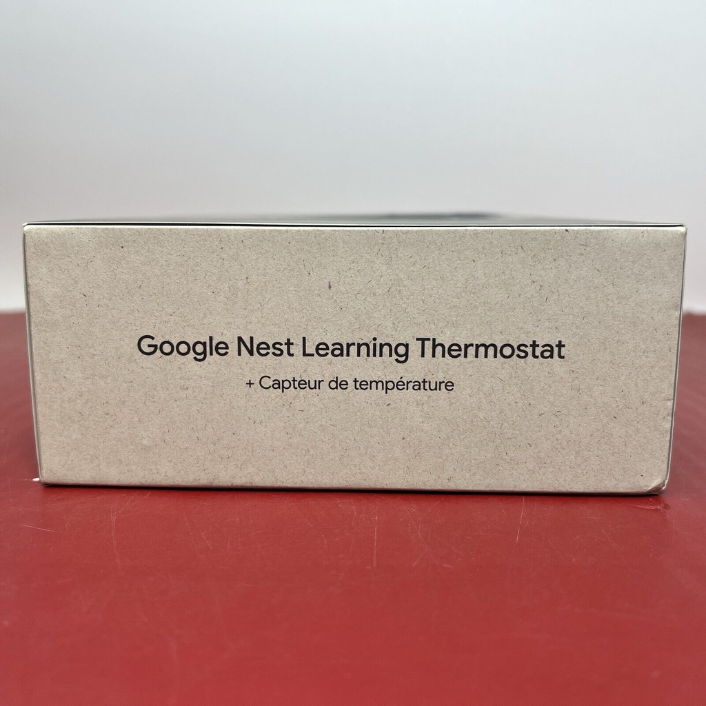 Google Nest Learning Thermostat 4th Gen+ Sensor GA05169-US POLISHED Obsidian #2