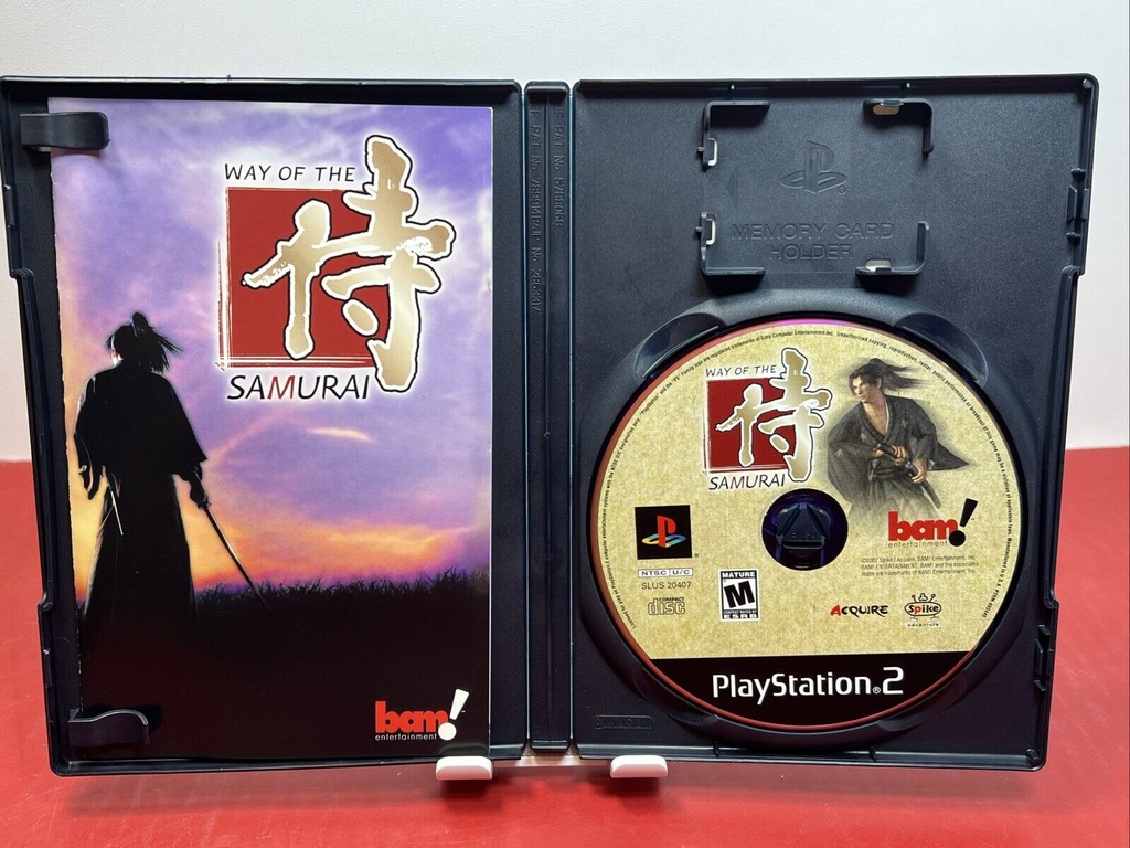 Way of the Samurai (Sony PlayStation 2, PS2, 2002) Complete - Tested - Authentic #2