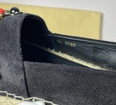 LOUIS VUITTON Black Suede Leather Frontier Embellished Espadrilles Size 37 Eu with delivery