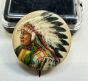 Antique Collectible Native American-Themed Pins and Badges Set - RareMemorabilia purchase