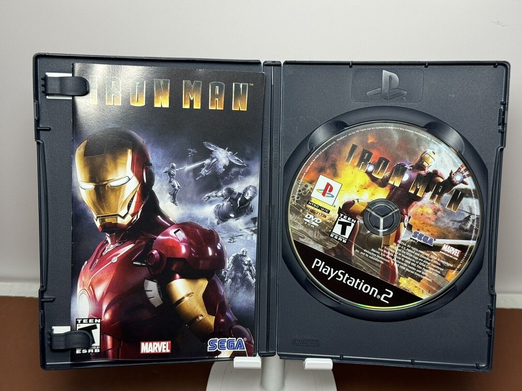 Marvel PlayStation 2 Game Bundle – Iron Man, Spider-Man 1 & 3, Hulk, Nemesis #4