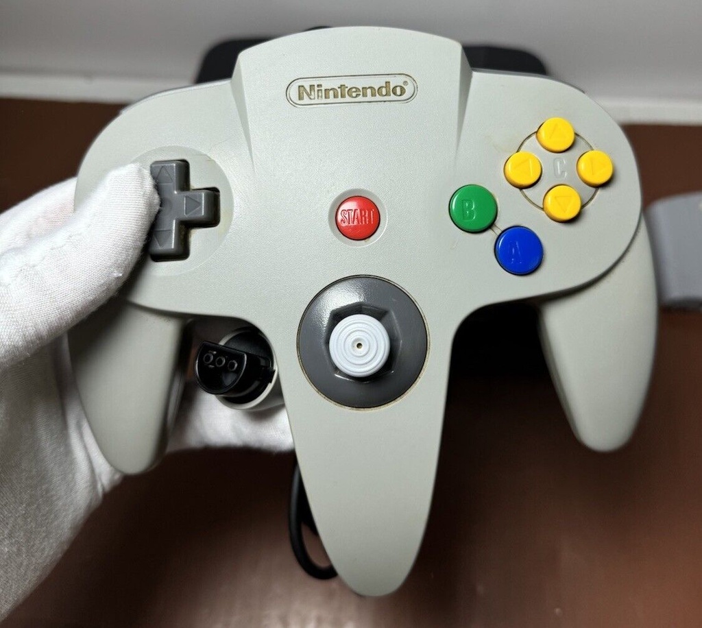 Gray Nintendo 64 N64 Console  w Controller - TESTED*WORKS #3