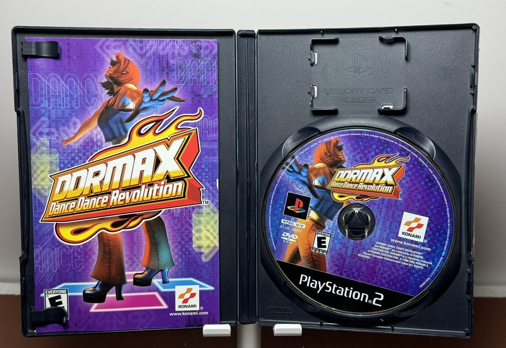 Dance Dance Revolution PS2 Bundle – DDR Max & DDR Extreme 2 CIB #2