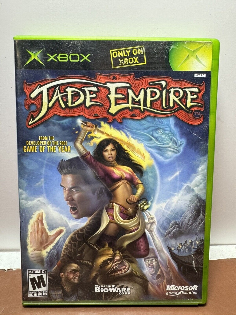 Original Xbox Jade Empire Complete CIB Tested Mint Black Label #1