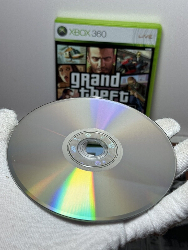 Grand Theft Auto IV (Xbox 360, 2008) CIB with Manual #6