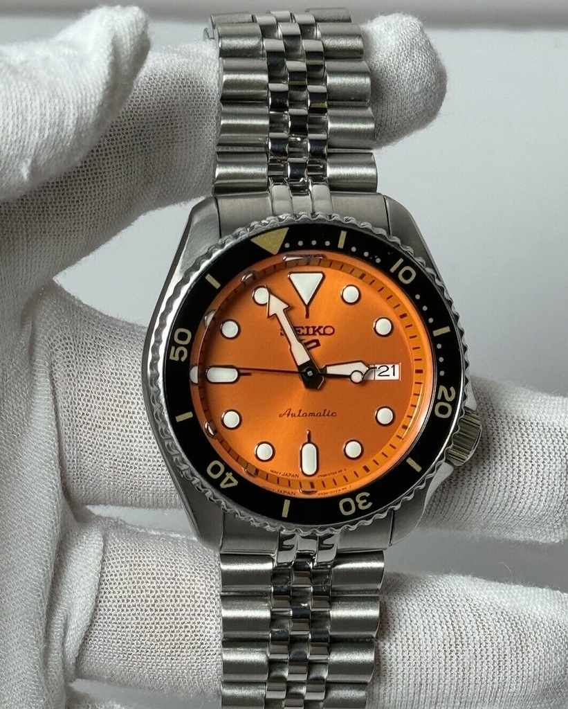 Seiko 5 Sports Orange Day/Date Calendar-24 Jewels, 40 mm-Automatic #8