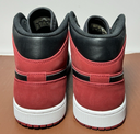 Nike Air Jordan 1 I Mid Gym Red Black White BRED Retro 554724-610 Men's 11 in Boston