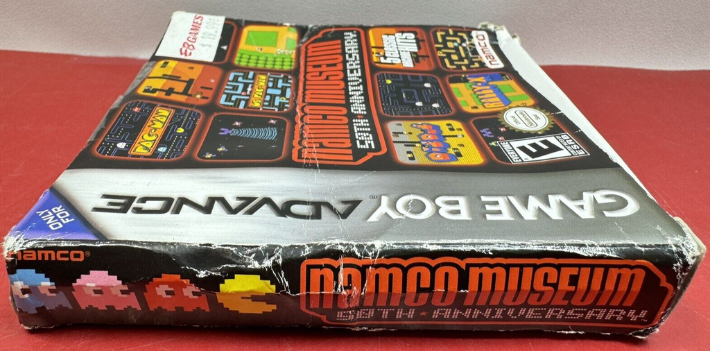 Namco Museum 50th Anniversary Game Boy Advance CIB NEW Box Damage #4