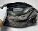 Burberry Pewter/Silver Crossbody - Leather/ Polyurethane Shiny Big Check in Boston